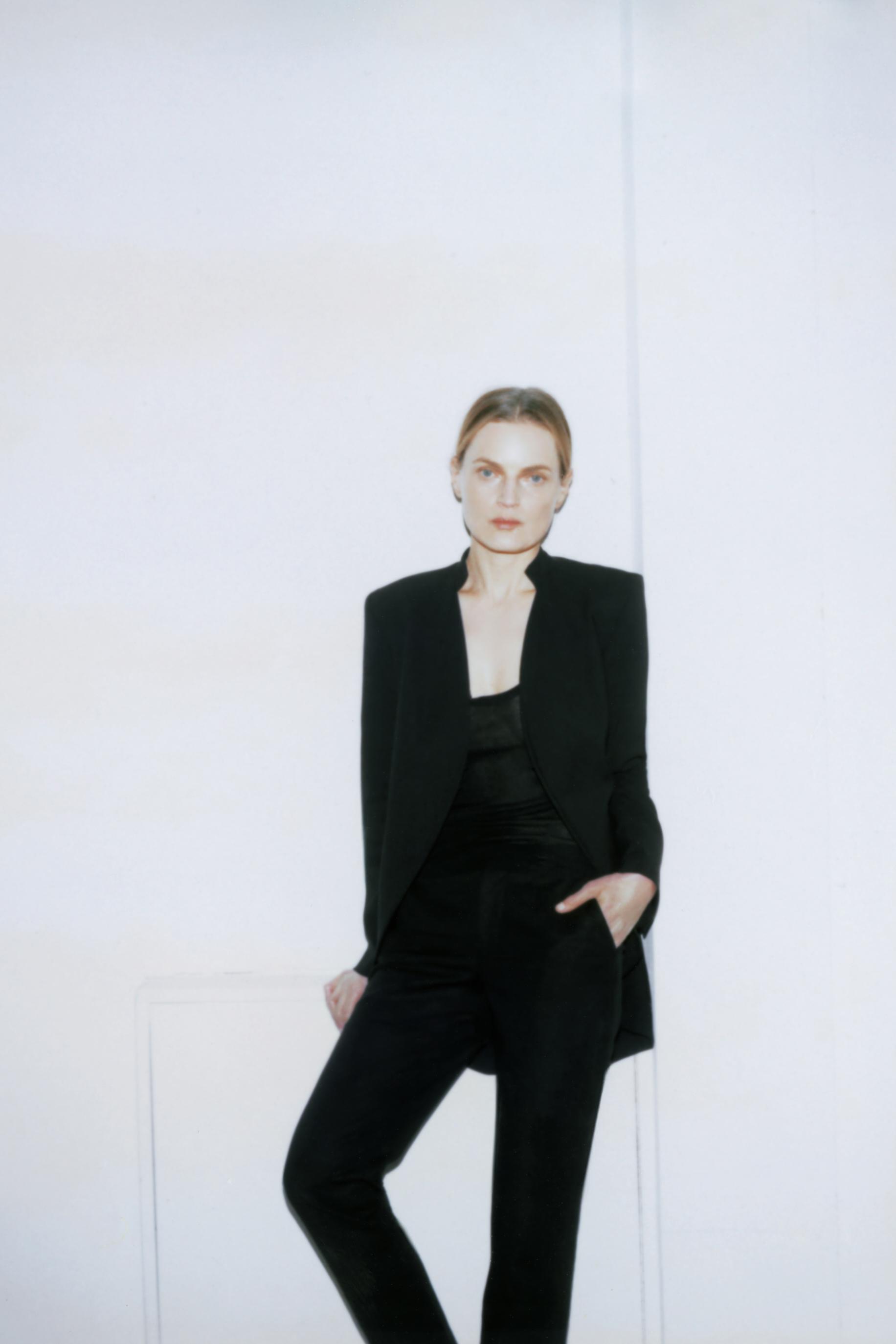 LIMITED EDITION ZW COLLECTION MINIMAL LONG BLAZER